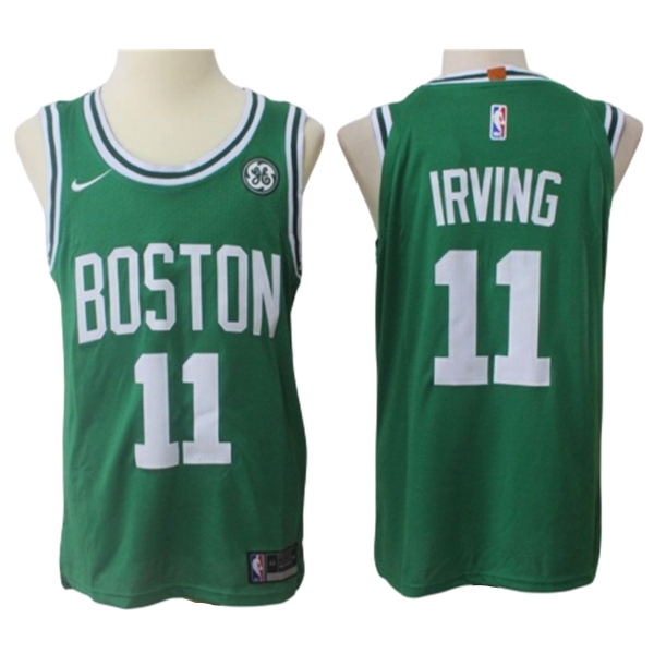 Баскетбольная джерси Kyrie Irving №11 Boston Celtics 2021 Green White Nike