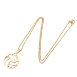 Цепочка с подвеской Volleyball Gold