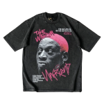 Футболка Dennis Rodman The Worm Black Pink