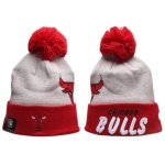 Шапка Chicago Bulls Solid Hit Cuffed Pom Knit Hat